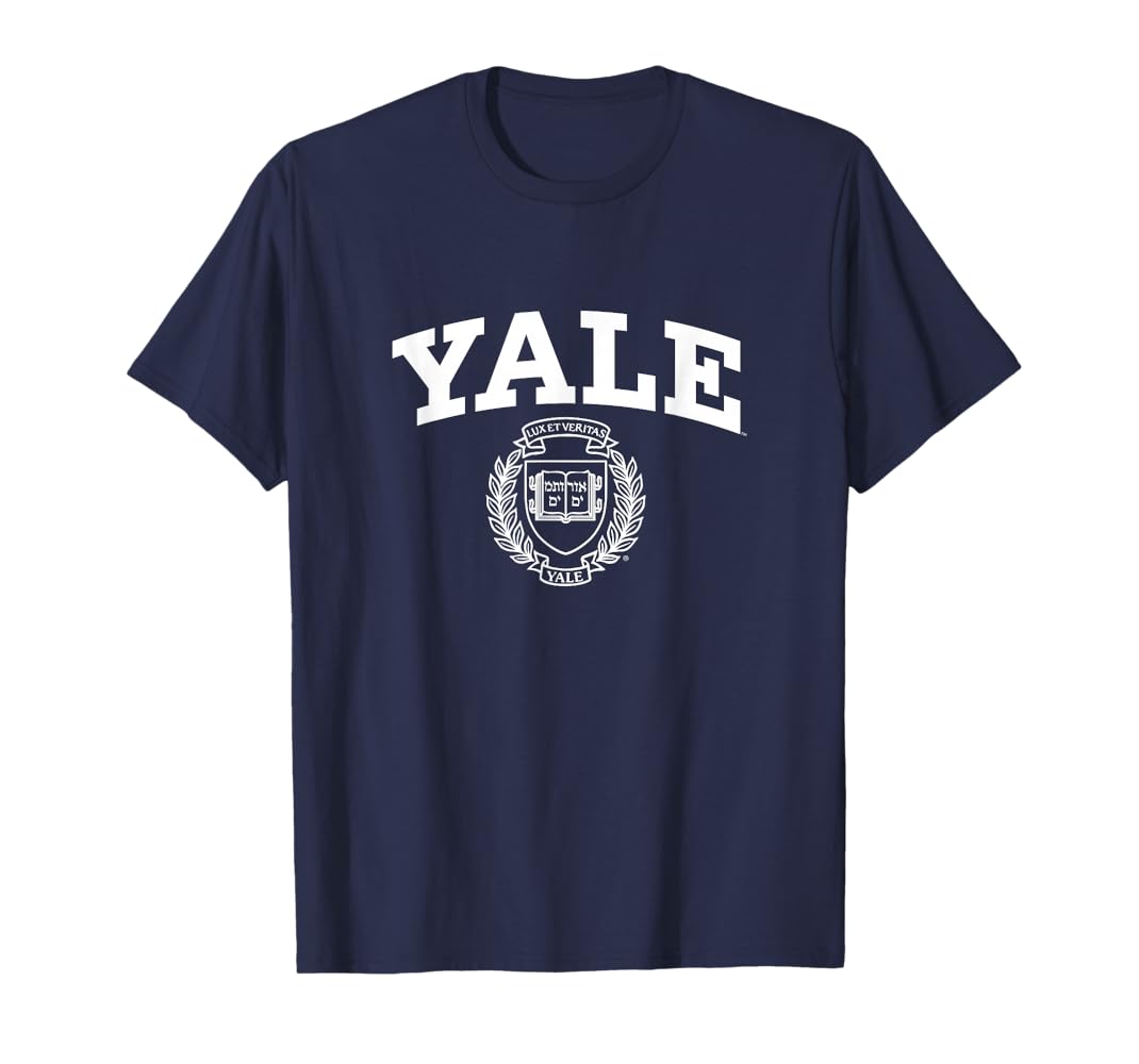 ☆YALE☆ Soft Bulldog Short Sleeve T-ShirtNavy YFM1SS301BNA Yale University Adult T-Shirt Bulldogs Logo, Navy, S-5XL | eBay